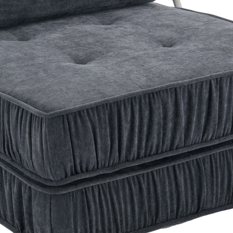 Sleeper Sofa Convertible Sofa Bed Sofa Arm Sofa Bed Couch Sleep Sofa Comfy Sofa Modern Single Sofa, Gray