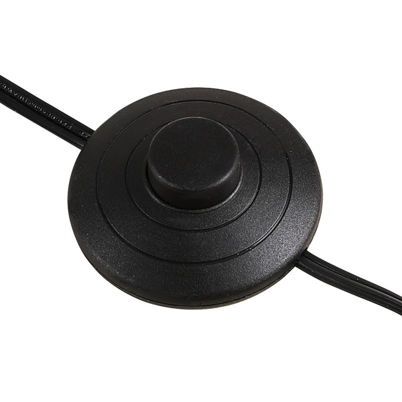 Bidal 3 Lights Modern Arc Tree Floor Lamp, Black
