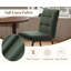 Taylar Mid-Century Modern Dining Chair Armless Metal Frame Side Chair for Dining Room/Living Room-220378069