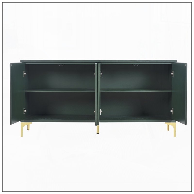 Buffet moderne pour le salon, Vert olive