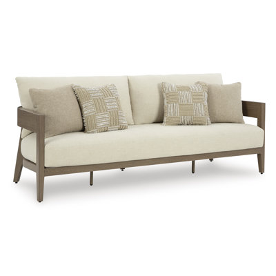 Ezekio Outdoor Sofa With Cushion by Latitude Run