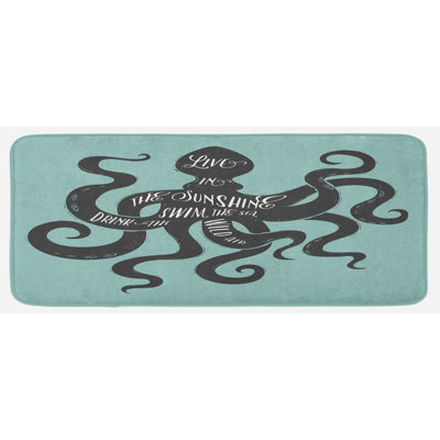 Tapis de cuisine Octopus