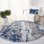 Tapis gris / bleu Tristan-1182571903