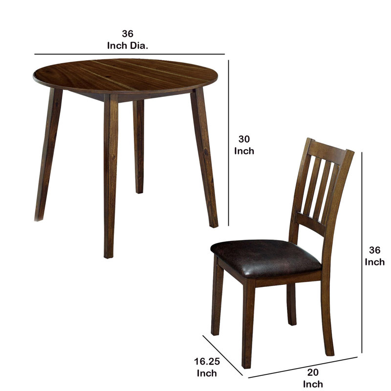 Ensemble de salle à manger 3 pièces