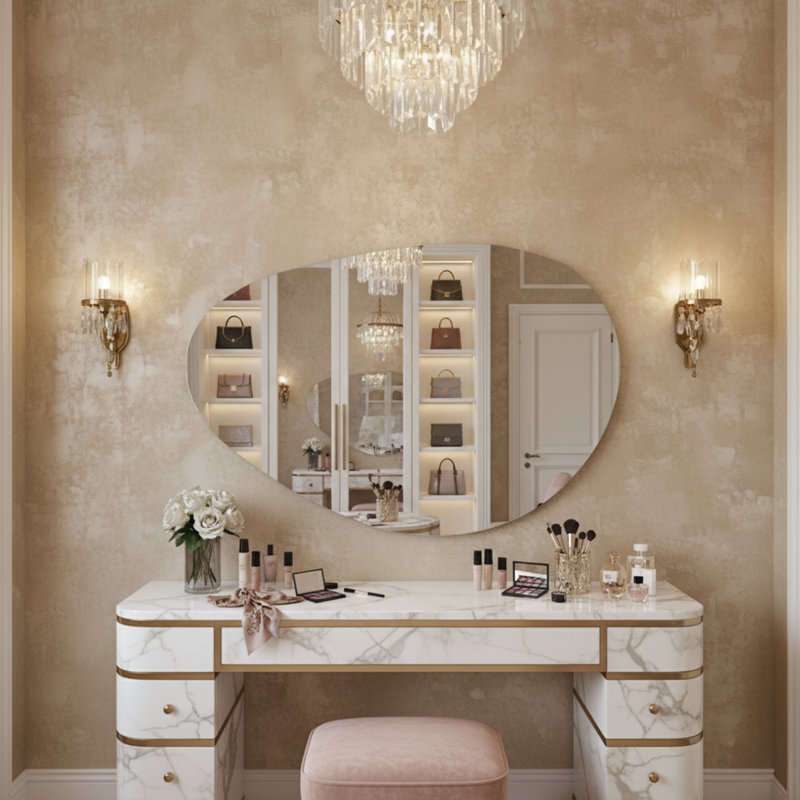 Miroir mural sans cadre Kattick