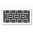 Reggio Register Basketweave Vent Cover Grilles With Mounting Holes Features a Underside Lip-99314281-99314278