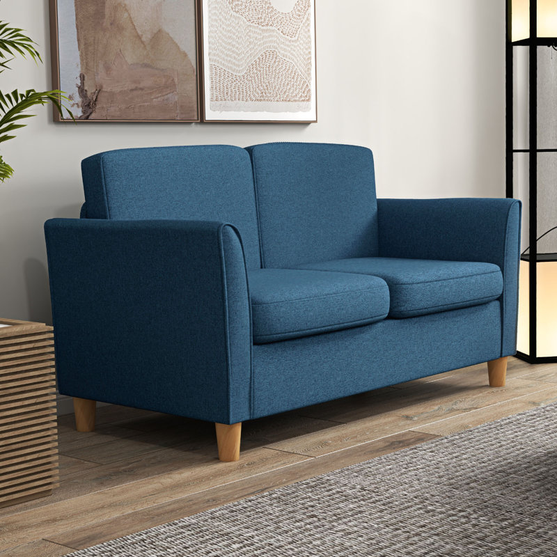 2 Seater Loveseat, Blue
