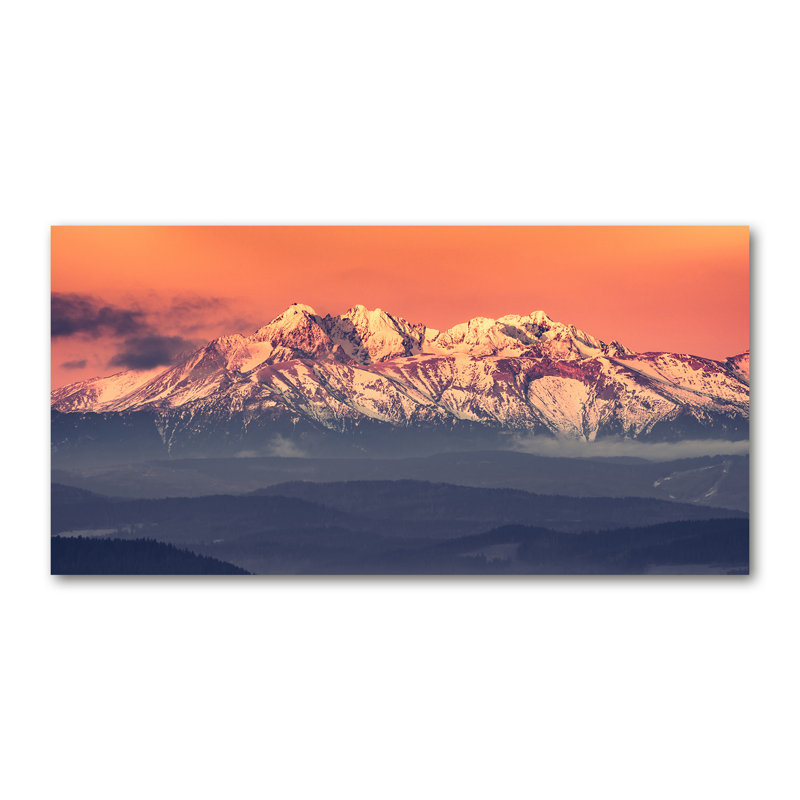 Sunrise Tatra Mountains - Wrapped Canvas Print