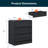 3-Drawer Nightstand For Bedroom-465443710