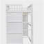 Lit mezzanine simple avec échelle - blanc + cadre gris-121070206-121070209