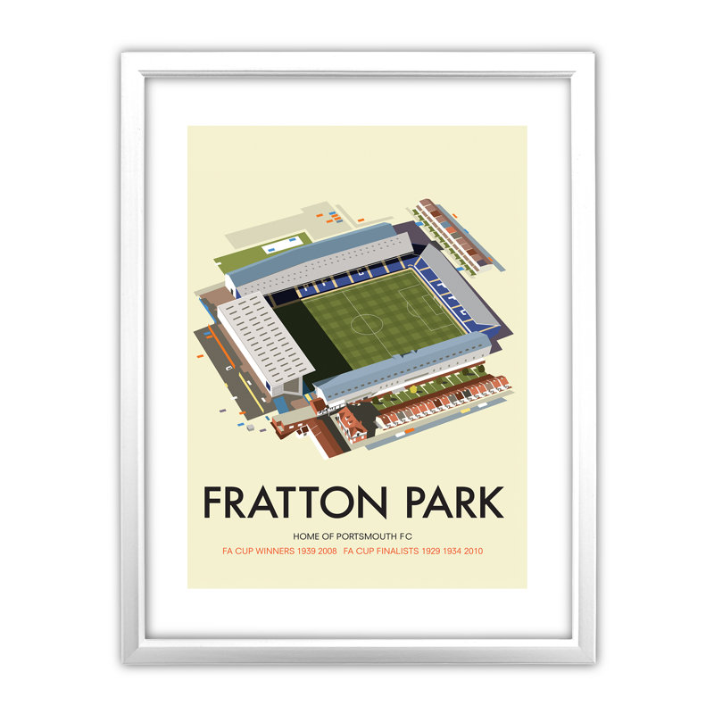 Dave Thompson - Single Picture Frame Print, White