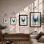 Winged Dancer Modern - Framed Print-1774403284-1774403285