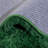 Dark Green Round Shag Rug Non-Slip Long-Pile Round Rug 5 ft Silk-Blend Rug Round Shag Rug Ideal for Teen Rooms Suitable for Bedrooms Suitable for Living Rooms Antibacterial Durable Material-560752771-555472339