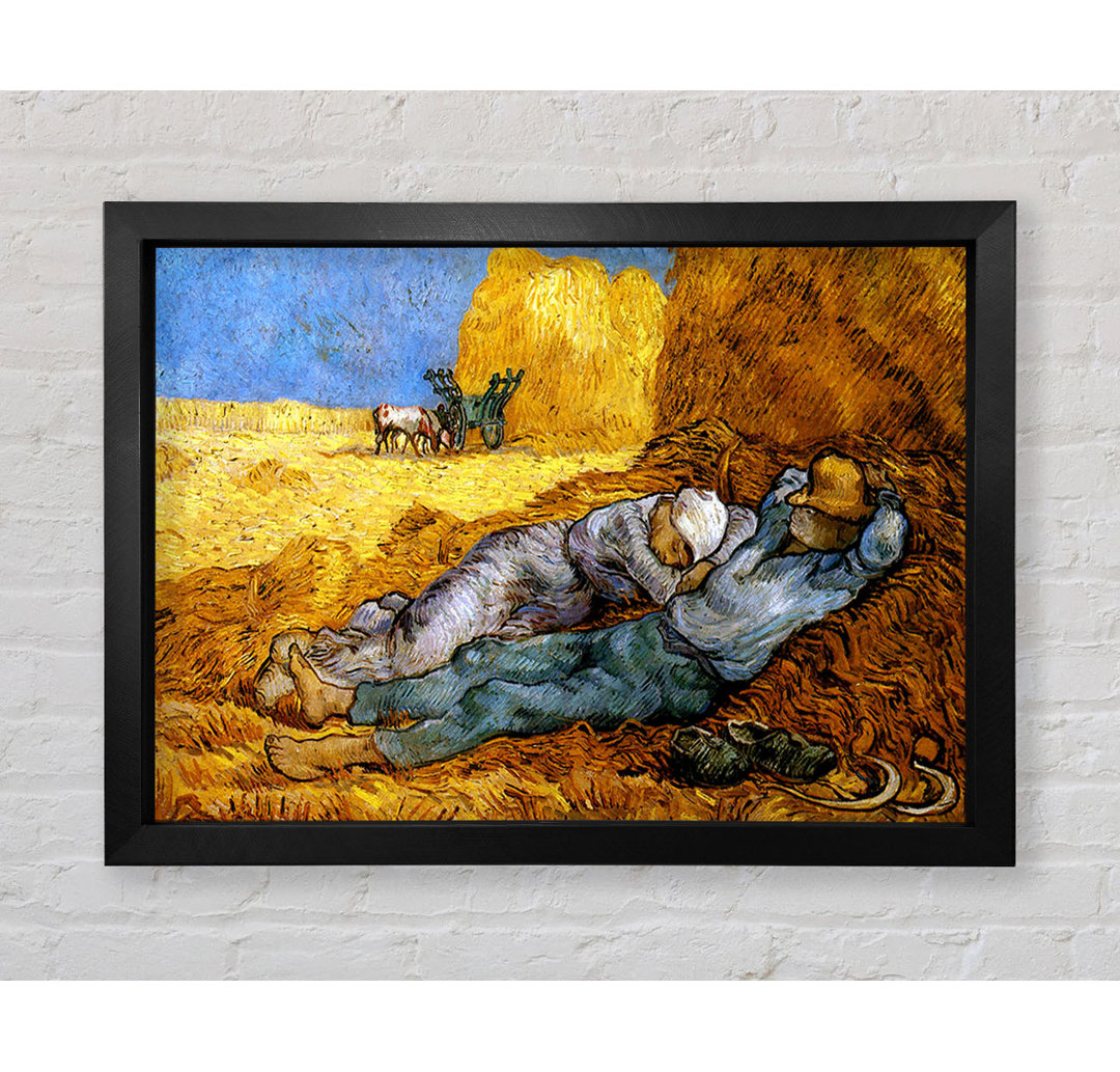 Van Gogh Heuballen von Vincent Van Gogh - Einzelner Bilderrahmen Kunstdrucke