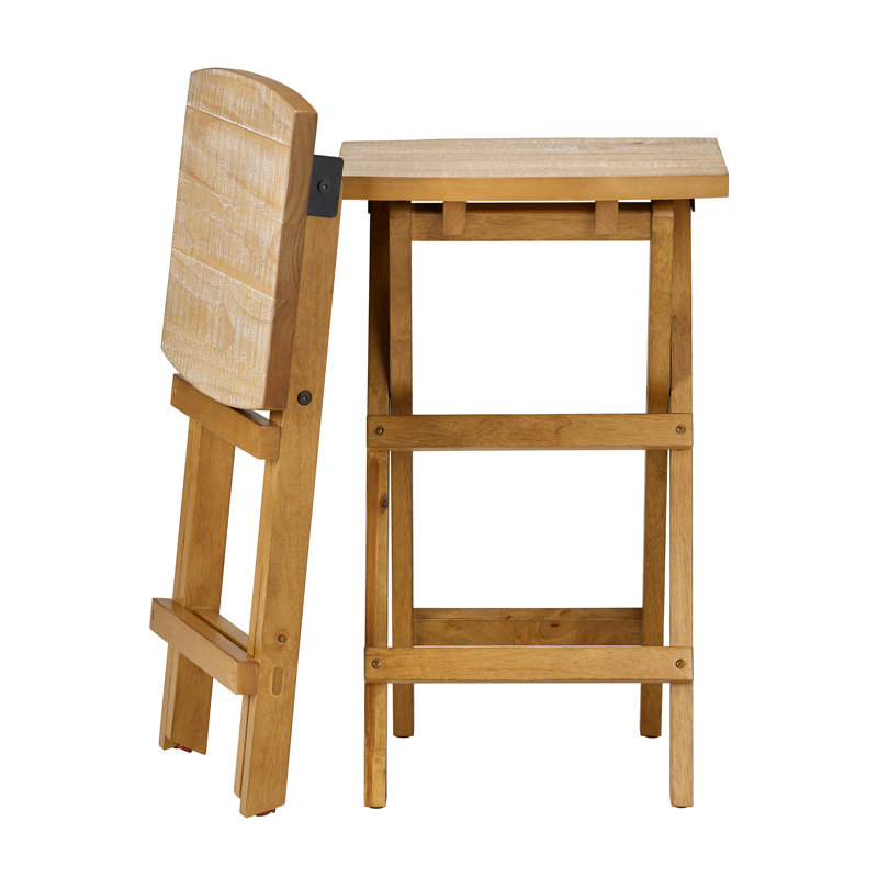 Solid Wood Counter Stool