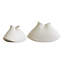 Under the Sea Vessel Rustic White Table Vase-24450941