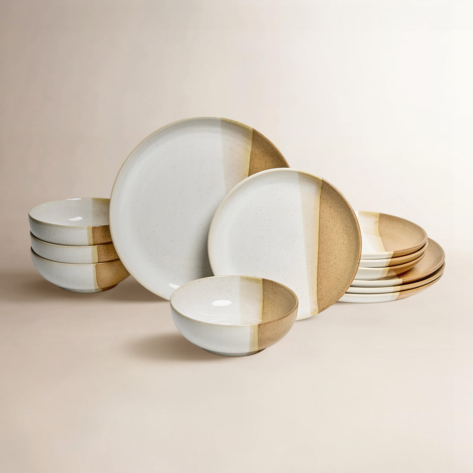 Sango Phoebe Multicolor Stoneware Dinnerware Set - Service For 4, Plate & Bowl Set