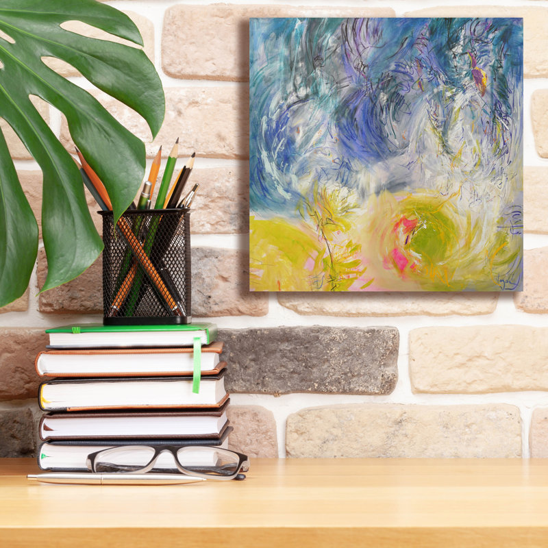  «Joint Light We Night» par Dorothy Fagan, art mural sur toile, 12 po x 12 po