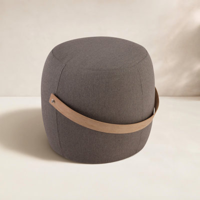 Talita Round Upholstered Outdoor Ottoman