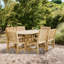 Montserrat Outdoor 7 - Piece Teak Dining Set
