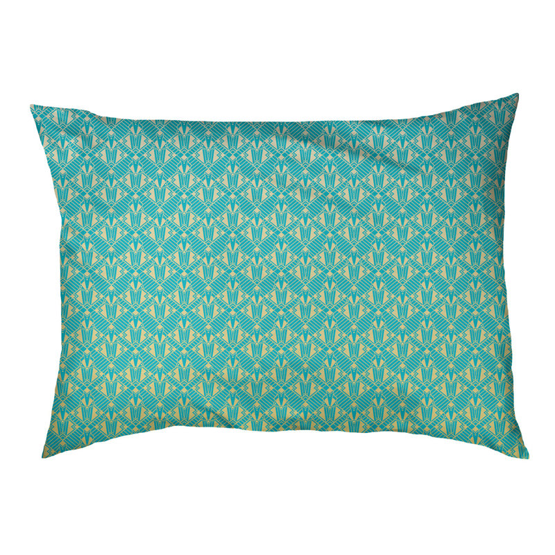 Coussin pour chien Byrge, Vert clair, Grand (l 52 po x P 42 po x H 17 po)