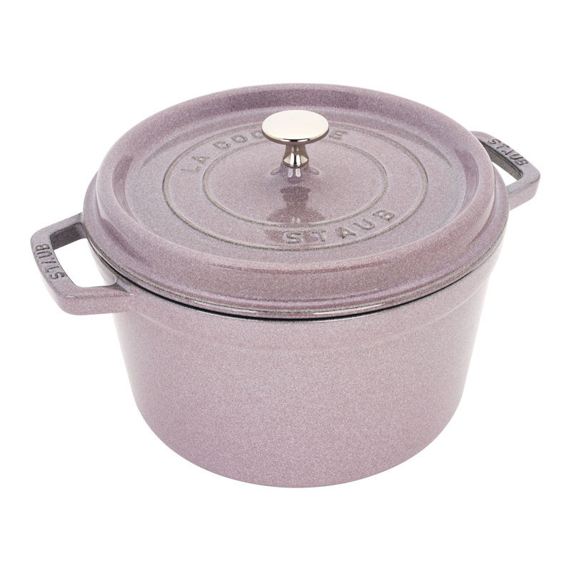 Cocotte ronde en fonte La Cocotte, Fleur de cerisier, 5 pte
