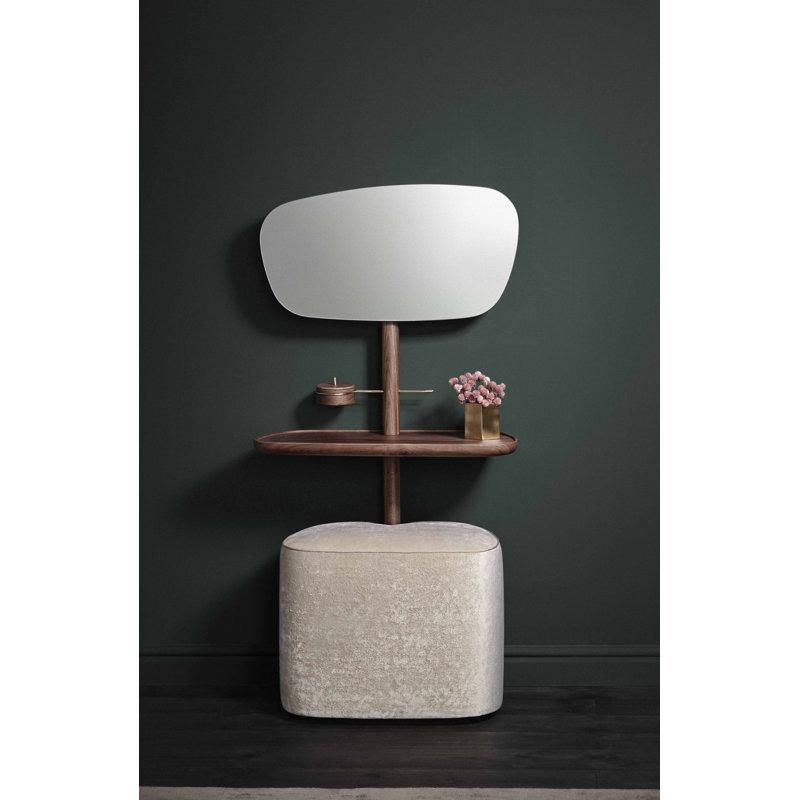 Tocador Solid Wood Vanity with Mirror
