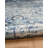 Emanuel Traditional Machine Woven Flatweave Light Blue and Blue Area Rug with Non Skid Backing -342339152