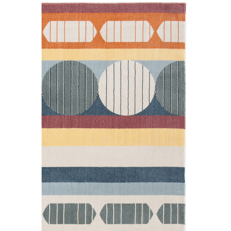 Hornbeck 300 Performance Geometric Rug, Runner 2'2" x 9'