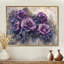 Lavande, pivoines sur le versant rocheux I - pivoines, art mural-855053453-855053444