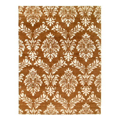 Silk Floral Indoor Rug