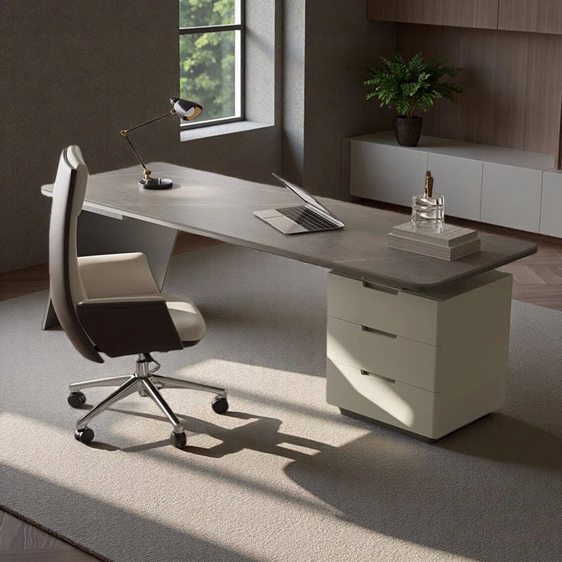 Bureau d'ordinateur, H 29,53 po x l 70,87 po x P 27,56 po