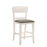 Laquane Upholstered Counter Stool