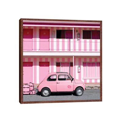 Viva Pink Vegas by Erin Summer - Print on Canvas