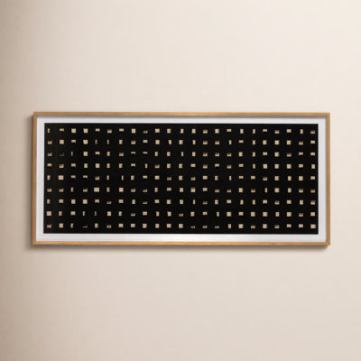 Avram "See Through Black Oak" Painting