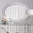 London Place Flat Wall Mirror
