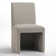 Luxe Upholstered Modern Fabric Dining Chairs With High Back Support & Extra Wide Seat