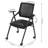 Conference Chair 4-Pack, Office Chair with Wheels, Ergonomic Breathable Backrest