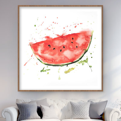 Watermelon Slice - nourriture gastronomie encadrée