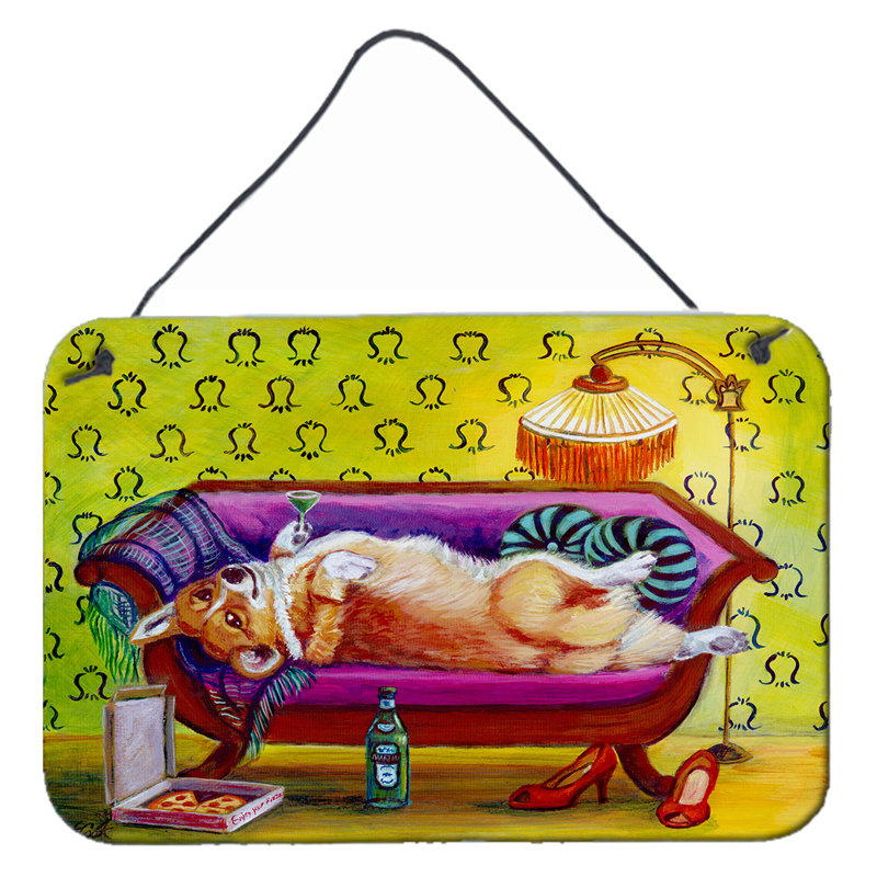 Décoration murale à suspendre à la maison corgi home