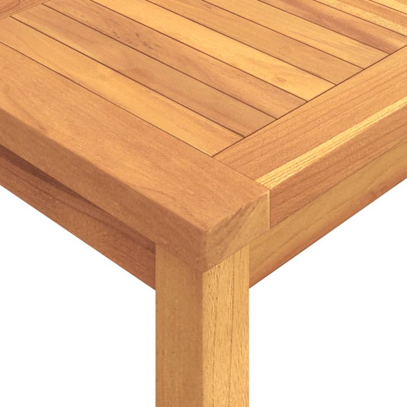 Skodak 2 - Person Teak Wood Patio Dining Set with Square Table