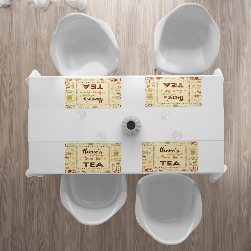 Polyester Food & Drink Rectangle Placemat