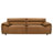 Hudson Orange 2-piece Upholstered Sofa Set