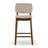 Farallones Upholstered Counter Stool with Rubberwood Frame-1700133130
