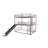 Metal Full Size Loft Bed With Slide, Ladder, And Side Shelf For Fun And Storage