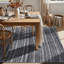 Tapis d'intérieur antidérapant à rayures anthracite, lavable à la machine-1938042179