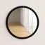 Tabatha Wood Round Mirror-25437590-32484303
