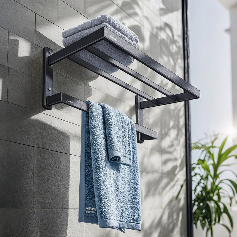 Bathroom Towel Rack Wall Mounted