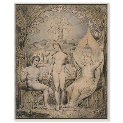 «The Archangel Raphael Canvas Vintage Figurative» par 