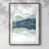 Distressed Silver Framed Paper